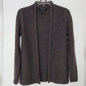 Avellini merino wool open front cardigan size PM